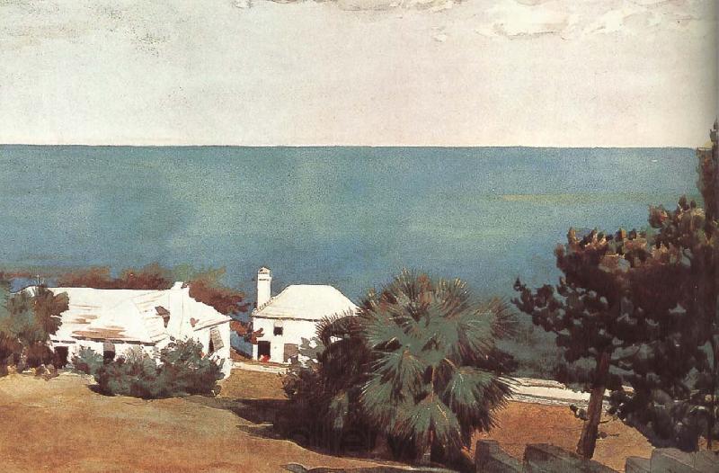 Winslow Homer Bermuda beach France oil painting art